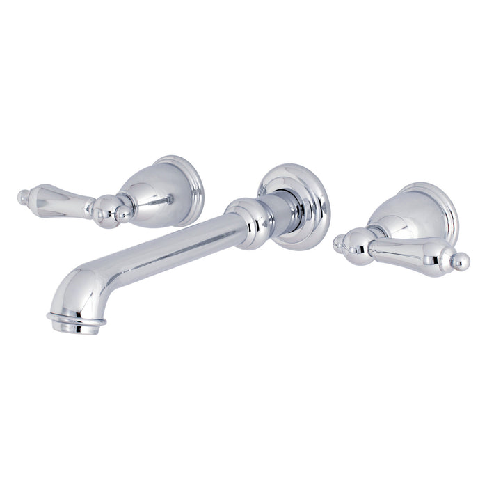 English Country KS7021AL Two-Handle 3-Hole Wall Mount Roman Tub Faucet, Polished Chrome