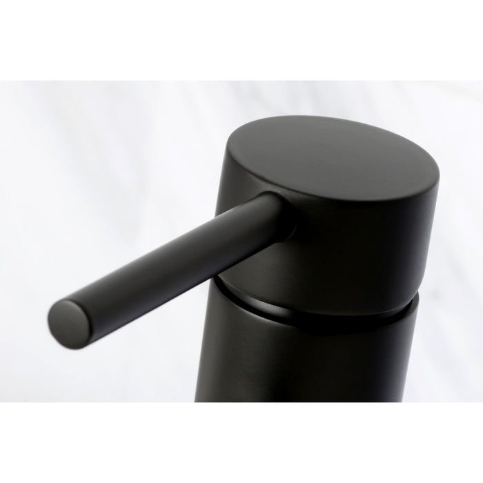 Concord LS8220DL One-Handle 1-Hole Bathroom Faucet with Push Pop-Up Drain, Matte Black